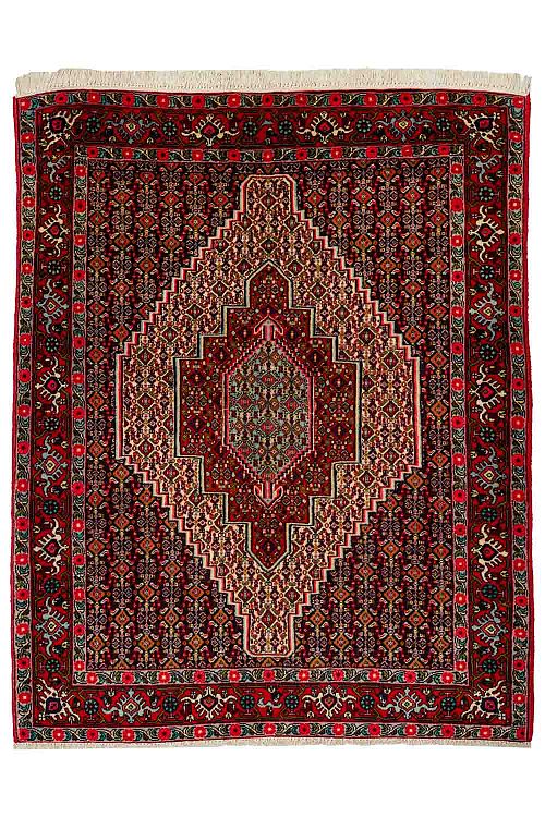 ΧΕΙΡΟΠΟΙΗΤO ΧΑΛΙ SANANDAJ ΠΕΡΣΙΚΟ (ΣΕΤ) 1,50X1,24 (ΑΝΑ ΚΟΜΜΑΤΙ)