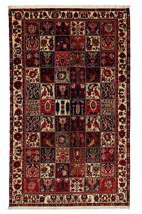 HANDMADE PERSIAN BAKHTIAR CARPET 2,94X1,78