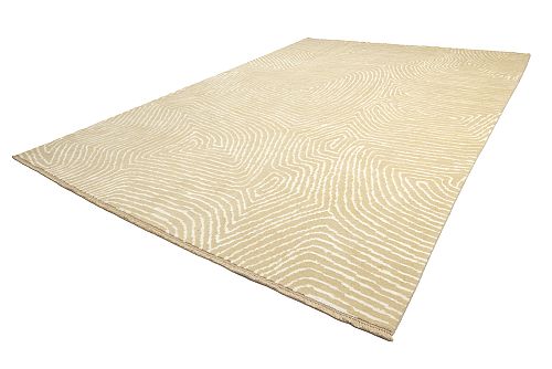 PERSIAN MODERN BAMBOU SILK CARPET 3,54X2,65