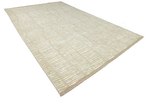 PERSIAN MODERN BAMBOU SILK CARPET 3,02X2,13