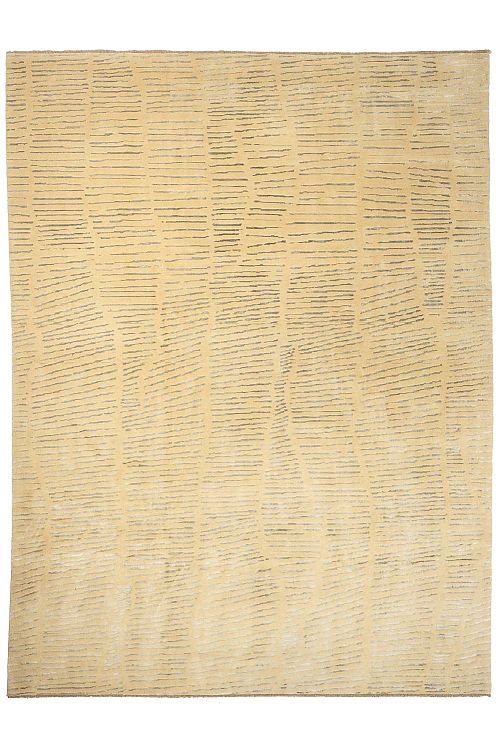 PERSIAN MODERN BAMBOU SILK CARPET 3,94X2,98