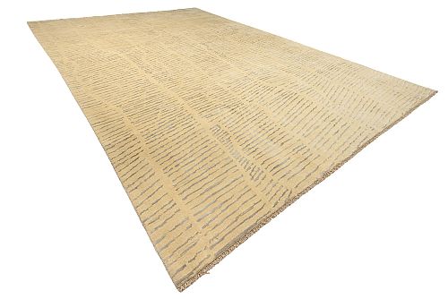 PERSIAN MODERN BAMBOU SILK CARPET 3,94X2,98