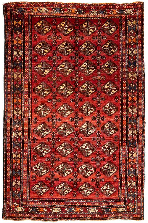 HANDMADE PERSIAN GHOUCHAN ANTIQUE CARPET 3,00X2,00