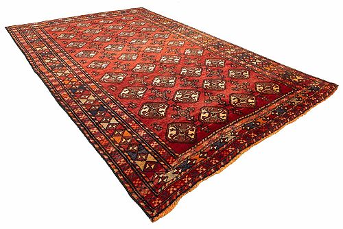 HANDMADE PERSIAN GHOUCHAN ANTIQUE CARPET 3,00X2,00
