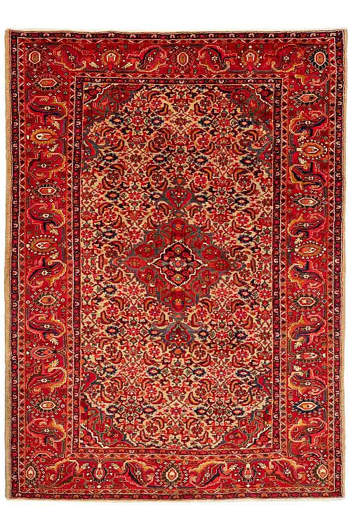 HANDMADE PERSIAN MALAYER CARPET 3,22X2,32