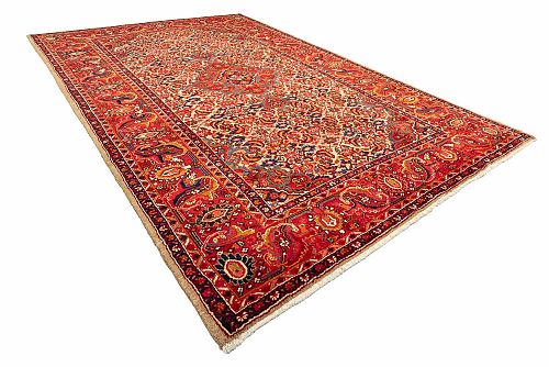 HANDMADE PERSIAN MALAYER CARPET 3,22X2,32