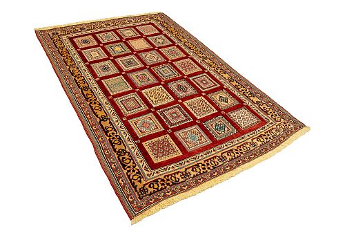 HANDMADE PERSIAN SIRJAN RUG 1,50X1,02 SPECIAL