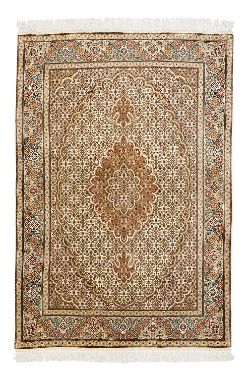 ΧΕΙΡ. ΧΑΛΙ TABRIZ-MAHI ΠΕΡΣΙΚΟ ΜΑΛΛΙ-ΜΕΤΑΞΙ 1,45x1,00