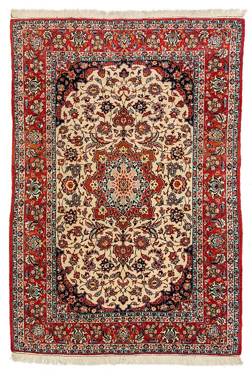 ΧΕΙΡΟΠΟΙΗΤΟ ΧΑΛΙ ESFAHAN ΚΟLK ΑΝΤΙΚΑ 2,10x1,50 ΣΥΛΛΕΚΤΙΚΟ