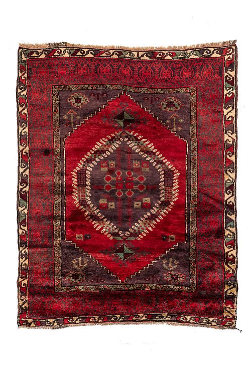 HANDMADE CARPET ANTIQUE RUSSIAN 2,20X1,65