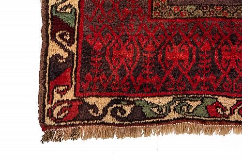 HANDMADE CARPET ANTIQUE RUSSIAN 2,20X1,65