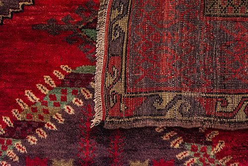 HANDMADE CARPET ANTIQUE RUSSIAN 2,20X1,65