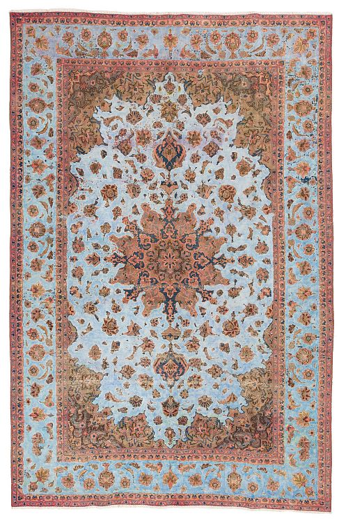 HANDMADE CARPET VINTAGE KASHAN 3,16x2,13