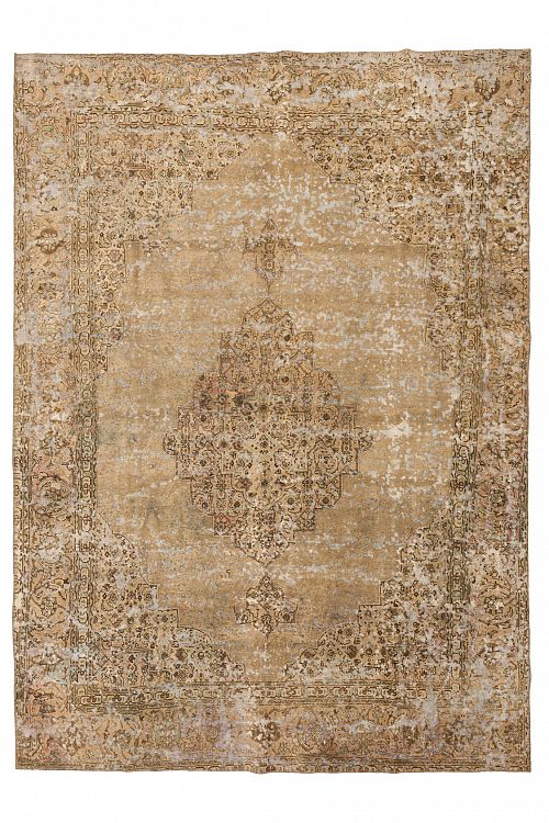 HANDMADE CARPET VINTAGE TABRIZ 3,68X2,70