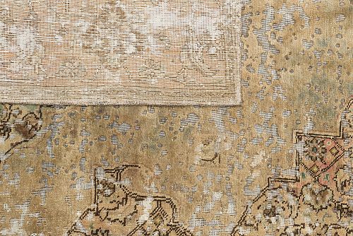 ΧΕΙΡΟΠΟΙΗΤΟ ΧΑΛΙ VINTAGE TABRIZ ΠΕΡΣΙΚΟ 3,68X2,70