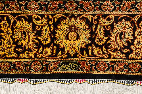 HANDMADE CARPET GOM SILK 2,00X1,26 SIGNED BY MOHAMADI