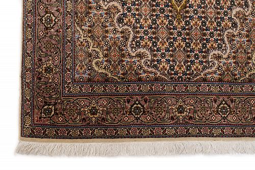 HANDMADE PERSIAN TABRIZ WOOL-SILK 1,34X0,80