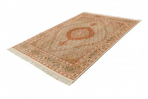HANDMADE PERSIAN TABRIZ WOOL-SILK 2,05X1,51