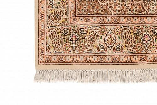 HANDMADE PERSIAN TABRIZ WOOL-SILK 2,05X1,51