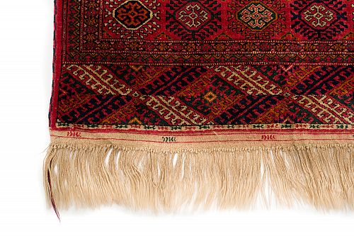 ΧΕΙΡΟΠΟΙΗΤΟ ΧΑΛΙ ΡΩΣΙKΗ BUHARA YAMUD 2,50X1,99 ΕΞΑΙΡΕΤΙΚΗ