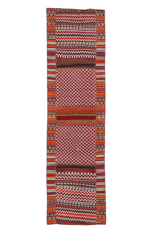 HANDMADE CARPET GHASHQHAI-KILIM  3,02X0,82