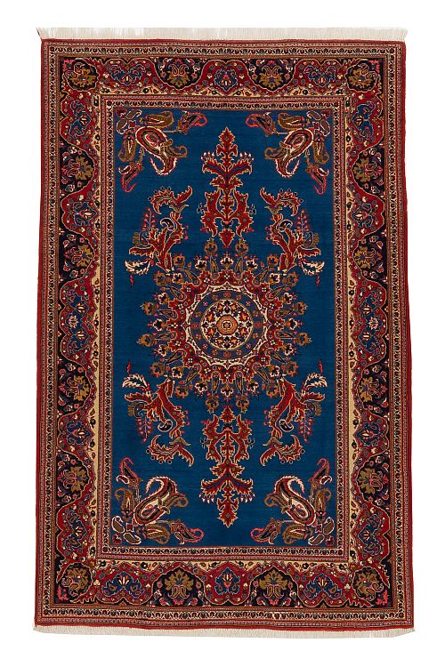 ΧΕΙΡΟΠΟΙΗΤΟ ΧΑΛΙ KASHAN ΑΝΤΙΚΑ 2,22X1,41