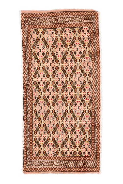 HANDMADE CARPET PERSIAN TORKAMAN 1,30X0,63