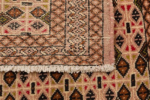 HANDMADE CARPET PERSIAN TORKAMAN 1,30X0,63