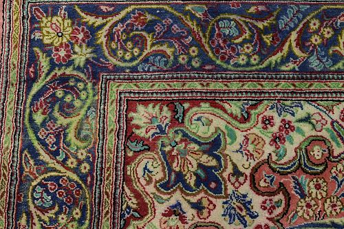 HANDMADE CARPET GOM SILK 1,23X0,77 SIGNED BY HOSSEINI