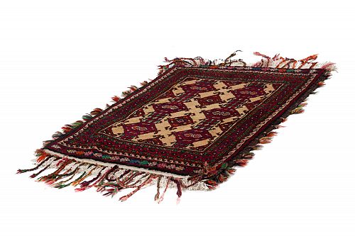 HANDMADE CARPET PERSIAN BALOCH 0,76X0,58 (SET)