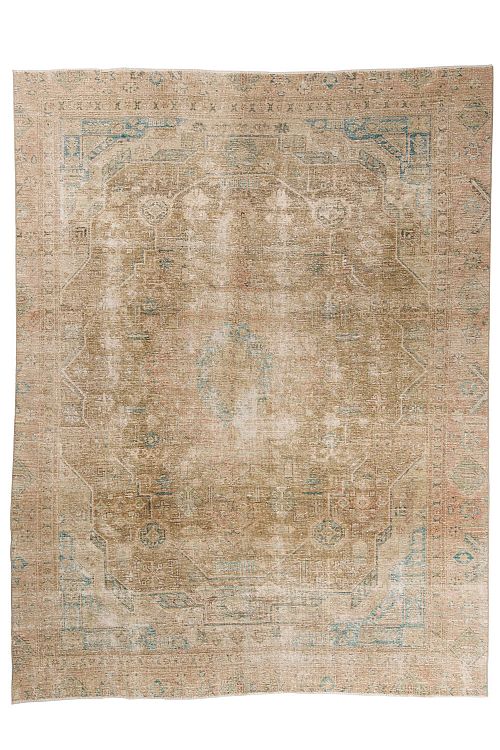 ΧΕΙΡΟΠΟΙΗΤΟ ΧΑΛΙ VINTAGE TABRIZ ΠΕΡΣΙΚΟ 3,41X2,56