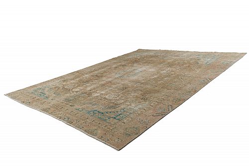 HANDMADE CARPET VINTAGE TABRIZ 3,41X2,56