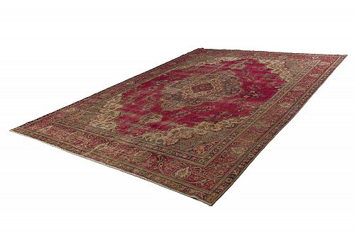 HANDMADE PERSIAN CARPET VINTAGE MARAND 3,86X2,87