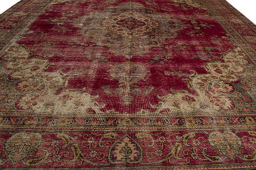 HANDMADE CARPET VINTAGE  MARAND 3,86X2,87