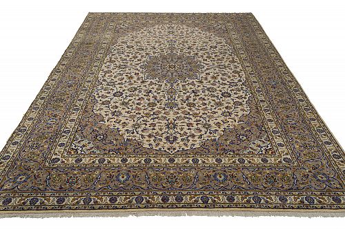 HANDMADE CARPET KASHAN 4,04X2,98 COLLECTIVE