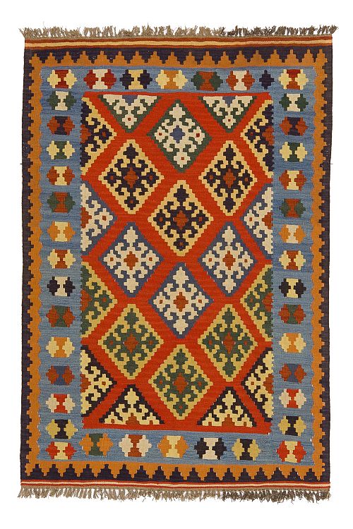 HANDMADE PERSIAN KILIM-GHASHGHAEI 1,91X1,29