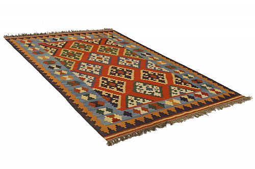 HANDMADE PERSIAN KILIM-GHASHGHAEI 1,91X1,29