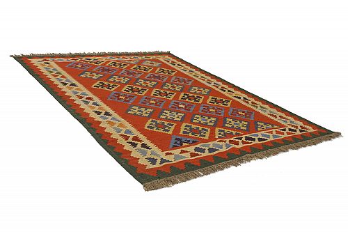 HANDMADE CARPET KILIM GHASHGHAEI 2,09X1,68