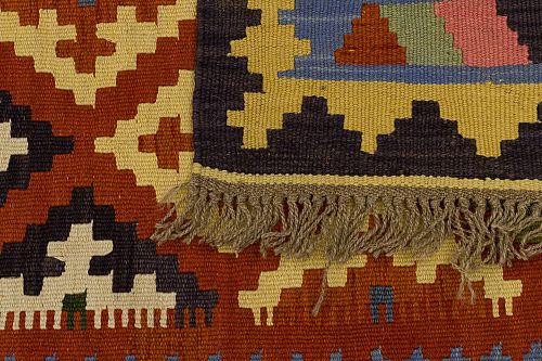 HANDMADE PERSIAN KILIM GHASHGHAEI 1,95X0,83