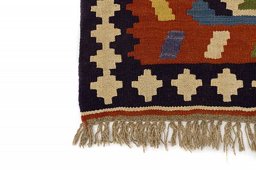 HANDMADE PERSIAN KILIM- GHASHGHAEI 1,51X1,03