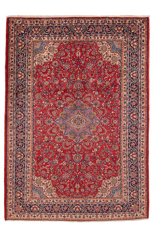 HANDMADE CARPET PERSIAN HAMEDAN 3,10X2,13