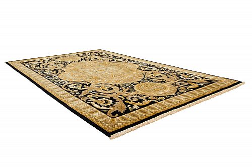HANDMADE INDIAN OUBLE-KNOT CARPET 2,73X1,82