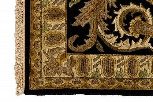 HANDMADE INDIAN OUBLE-KNOT CARPET 2,73X1,82
