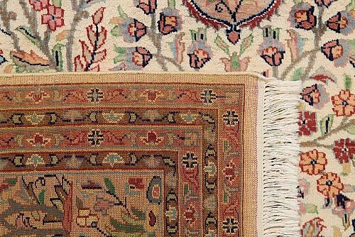 HANDMADE CARPET FARAHAN WOOL-SILK 2,83X1,85