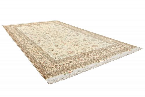 HANDMADE CARPET TABRIZ 50 RAJ WOOL-SILK 3,04X2,02