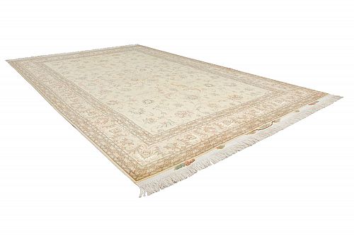 HANDMADE CARPET TABRIZ 50 RAJ WOOL-SILK 3,04X2,02