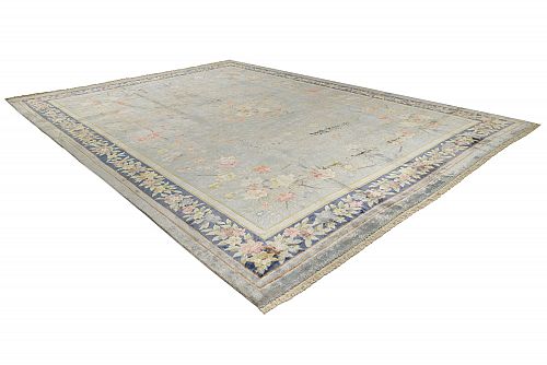 HANDMADE CARPET CHINESE SILK ANTIQUE 3,35X2,51