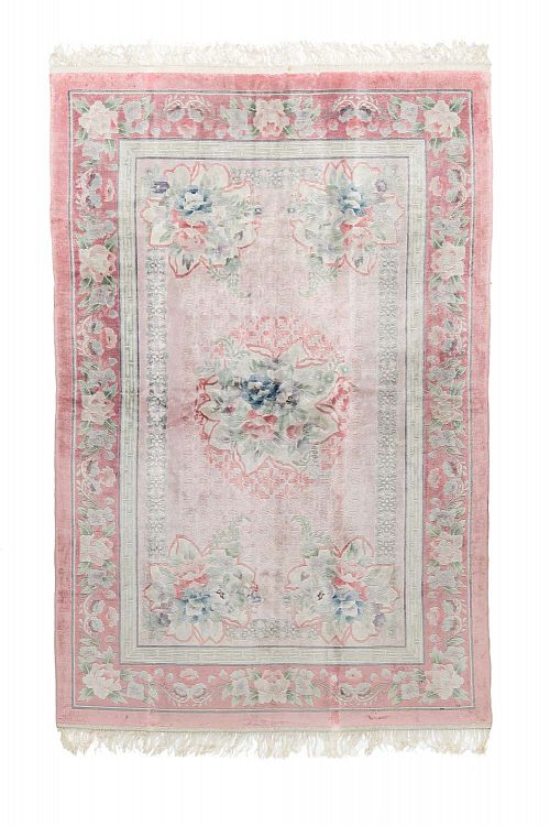 HANDMADE CARPET CHINESE SILK ANTIQUE 1,79X1,18