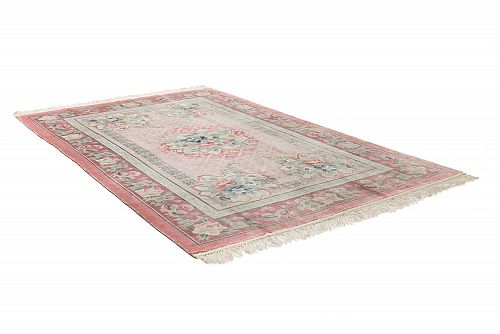 HANDMADE CARPET CHINESE SILK ANTIQUE 1,79X1,18