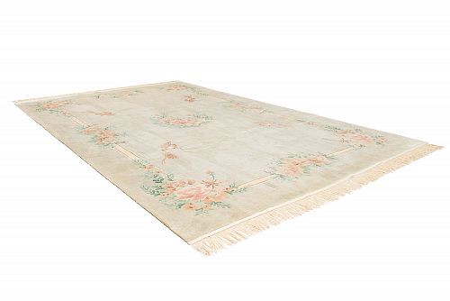 HANDMADE CARPET CHINESE SILK ANTIQUE 2,81X1,88